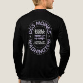 Surven Vibe Dark Shirt (Achterkant volledig)