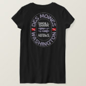 Surven Vide Duikvlag Donker Shirt (Design achterkant)