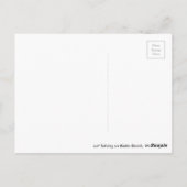 Surven vissers Rialto Beach, Washington Briefkaart (Achterkant)