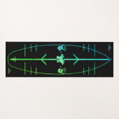 Surven Yoga Mat van Yeowga (Voorkant (horizontaal))