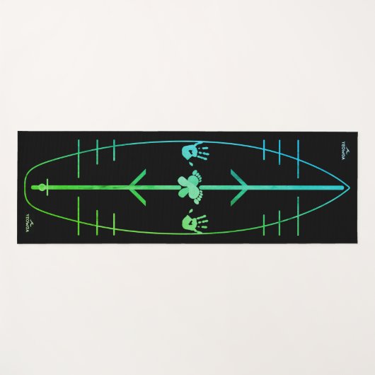 Surven Yoga Mat van Yeowga (Voorkant (horizontaal))