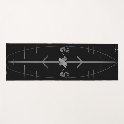 Surven Yoga Mat van Yeowga (Voorkant (horizontaal))