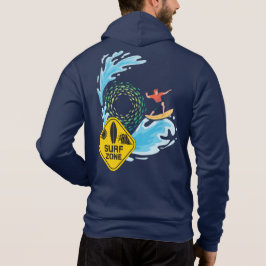 Surven Zone Waves Riding T-shirt Hoodie