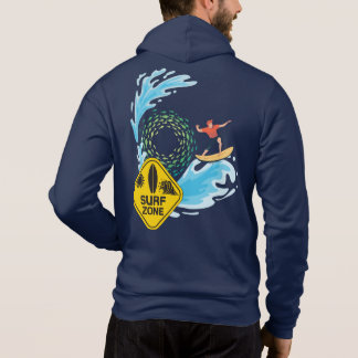 Surven Zone Waves Riding T-shirt Hoodie