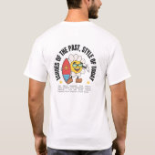 Surven zonnebloem echo's van het verleden t-shirt (Achterkant)