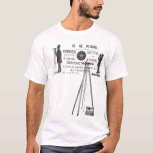 SURVEY LAND SURVEYOR 1856 Boston and T-Shirt