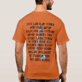 SURVEY LAND SURVEYOR 1856 Boston and T-Shirt (Achterkant)