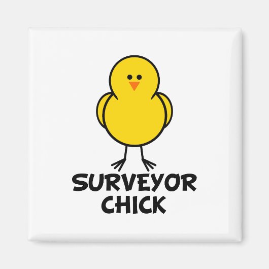 Surveyor Chick Magneet (Voorkant)