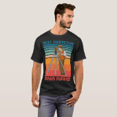 Surveyor geodesy surveying engineer theodolite pro t-shirt (Voorkant volledig)