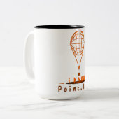 Surveyor/Geomatician Mugs  Tweekleurige Koffiemok (Voorkant links)