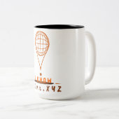 Surveyor/Geomatician Mugs  Tweekleurige Koffiemok (Voorkant rechts)
