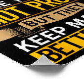 Surveyor Sarcastic Graphic Funny Surveying  Poster (Hoek)