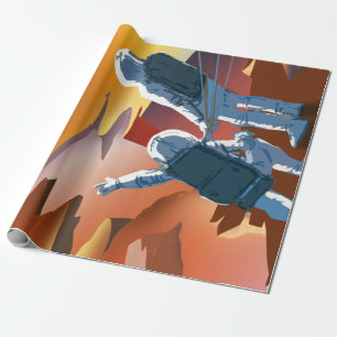  "Surveyors Gezochte" Mars-rekrutering Cadeaupapier
