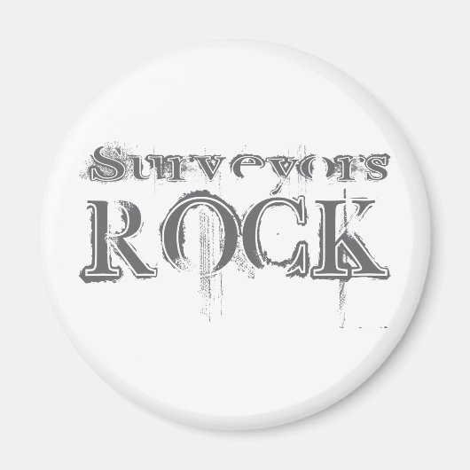 Surveyors Rock Magneet (Voorkant)