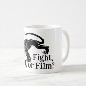 Survival instinct Fight, Flight, or Film? Choices Koffiemok (Voorkant rechts)