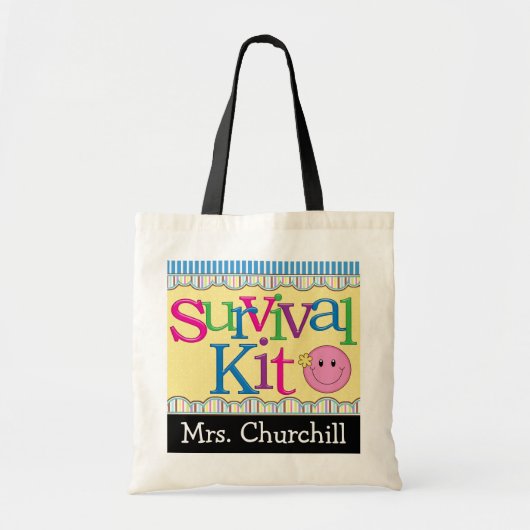 Survival Kit - SRF Tote Bag (Voorkant)