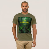 Survivalist SHTF Design T-shirt (Voorkant volledig)