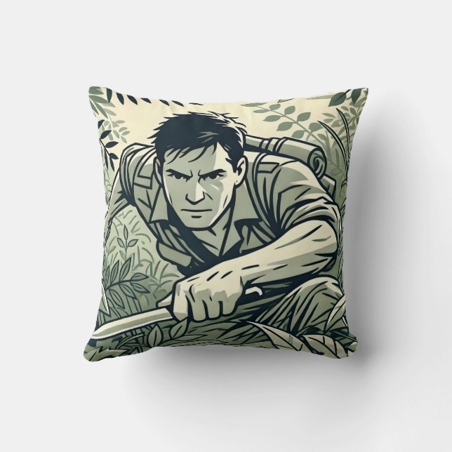 Survivalist Spirit Kussen (Achterkant)