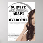 Survive Adaptive Overcome Poster (Voorkant)