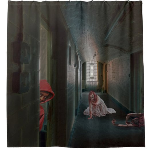 Survive douchegordijn (Voorkant)