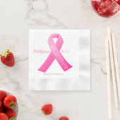 SURVIVE roze lint Servet (Insitu)