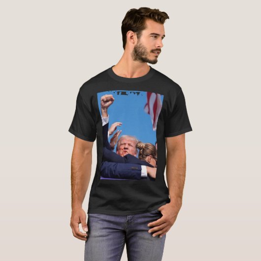 Survive Schieten Premium Scoop T-shirt (Voorkant volledig)