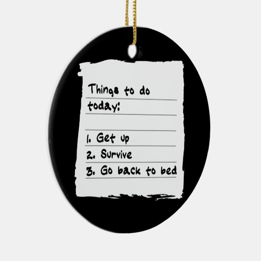 Survive Today Ornament (Rechts)