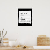 Survive Today Poster (Keuken)