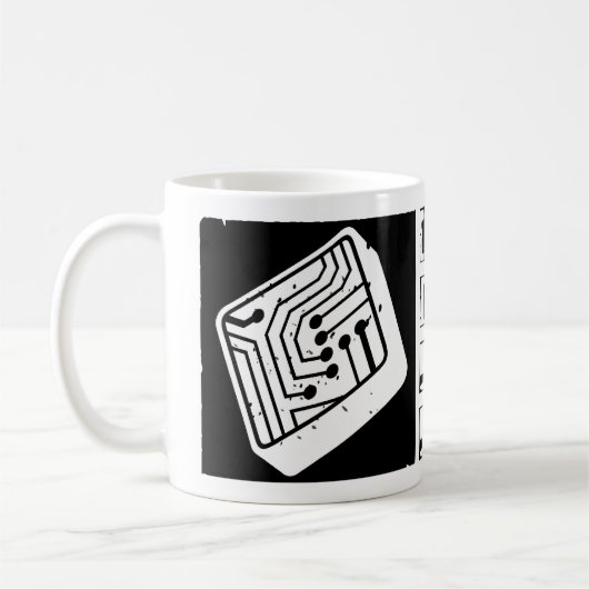 Survive voor elektrische techniek koffiemok (Links)