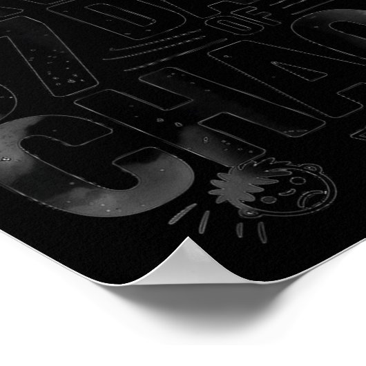 Survived 67 Days Of Chaos Funny Teacher Coffee  Poster (Hoek)