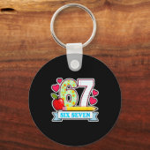 Survived 67 Days Of School Shirt Teachers Student  Sleutelhanger (Voorkant)