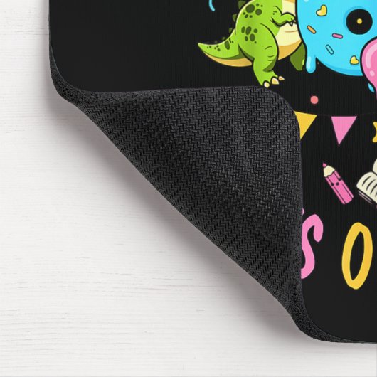 Survived 67 Days Of School T-rexes Funny Six Seven Muismat (Hoek)