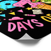 Survived 67 Days Of School T-rexes Funny Six Seven Poster (Hoek)