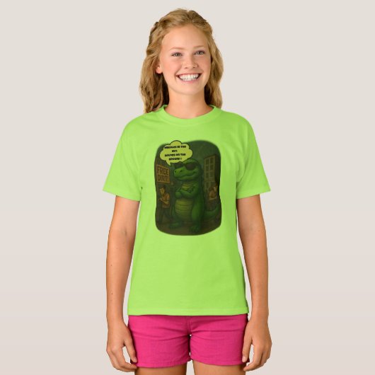 Surviving 2025: Dino Style T-shirt (Voorkant volledig)