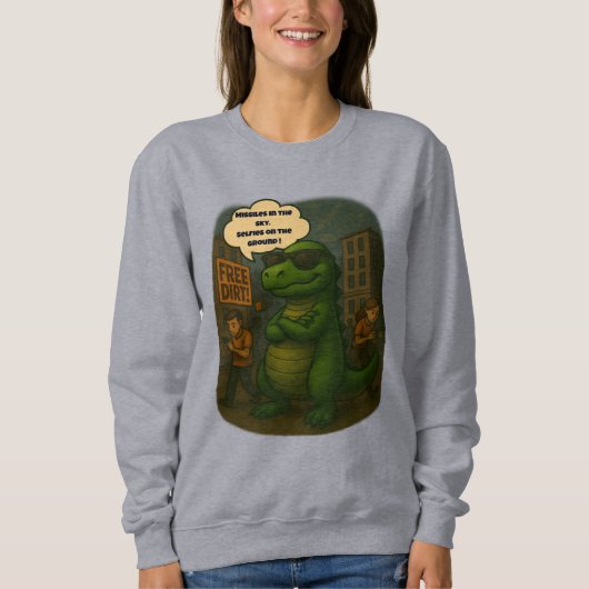 Surviving 2025: Dino Style Trui (Voorkant)