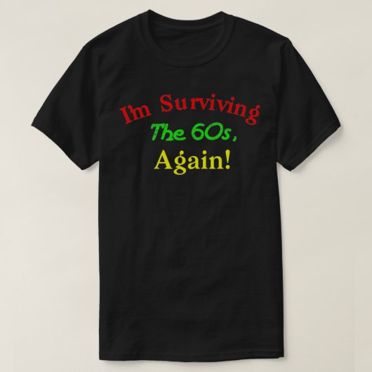 Surviving 60 t-shirt (Design voorkant)