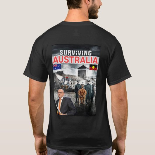 Surviving Australia T-shirt (Achterkant)