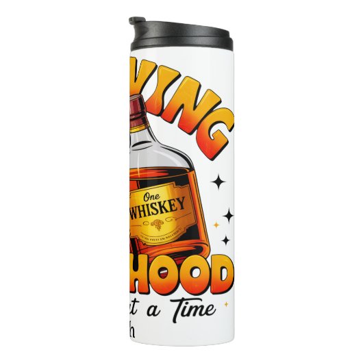 Surviving Fatherhood: Whiskey voor één keer Thermosbeker (Geroteerd rechts)