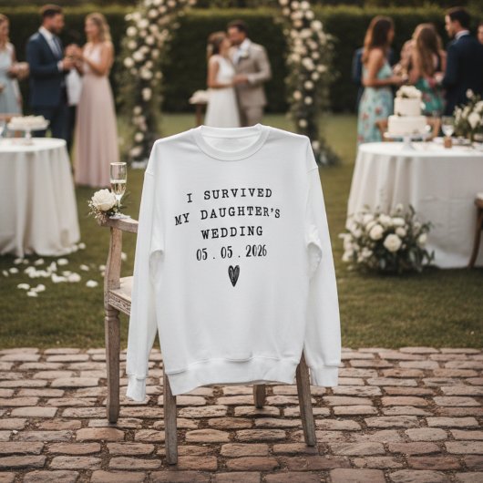 Surviving My Daughter’s Wedding Funny Quote  Trui