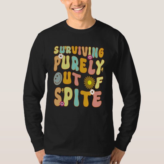 Surviving Purely Out Of Spite T-shirt (Voorkant)