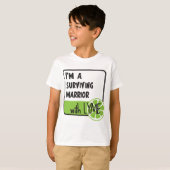 Surviving Warrior met LYME T-shirt (Voorkant volledig)