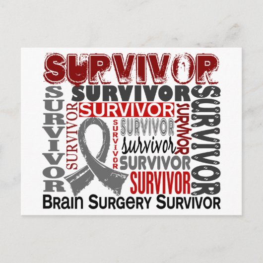 Survivor 10 Brain Chirurgie Briefkaart (Voorkant)