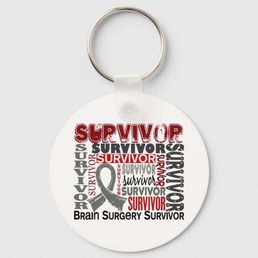 Survivor 10 Brain Chirurgie Sleutelhanger (Voorkant)