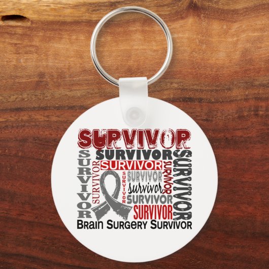 Survivor 10 Brain Chirurgie Sleutelhanger (Voorkant)