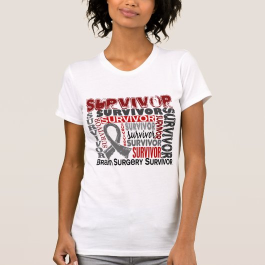 Survivor 10 Brain Chirurgie T-shirt (Voorkant)