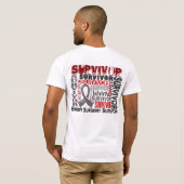 Survivor 10 Brain Chirurgie T-shirt (Achterkant volledig)