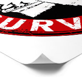 Survivor 14 botkanker poster (Hoek)