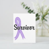 Survivor 17 Lymfoom (Hodgkin) Briefkaart (Staand voorkant)