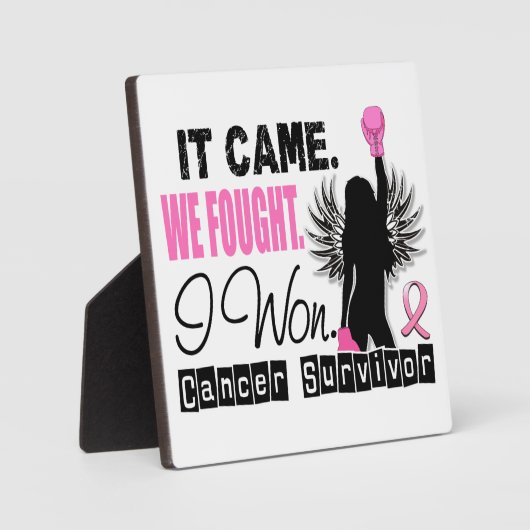 Survivor 22 Borstkanker Fotoplaat (Voorkant)