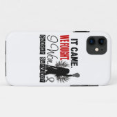 Survivor 22 Brain Cancer Case-Mate iPhone Case (Achterkant (horizontaal))